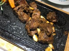 田园澳洲骰子牛肉-蜜桃花开·中西融合菜E&W(南长街店)