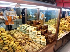 面包甜点陈列柜-杨老大焙子月饼干货(宽巷子民族美食街店)