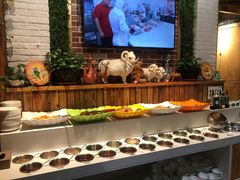 自助调料区-草原塞蛮羊火锅城(港湾店)