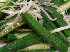 白灼秋葵-东兴楼饭庄(六里桥店)