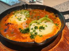Shakshuka&nbsp;Eggs&nbsp;铁板沙苏卡鸡蛋-La Medina餐厅(亮马河南路店)