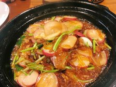 水萝卜肉末炒粉丝-陆壹捌餐厅(五大道店)