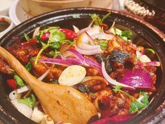 牛蛙-恭喜上堓砂锅焗·海鲜大排档(闵行龙湖店)