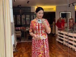 -懿沉香中式嫁衣礼服秀禾服龙凤褂马来褂旗袍总店
