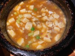 石锅鸡汤豆腐-绿茶餐厅(蓝色港湾店)