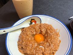 窝蛋免治牛肉饭-左记港食(融科天城店)