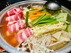 泡菜肥牛部队锅-春熙台韩国料理·章鱼肥牛(西丽店)