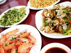 姜葱炒花甲-皓景海鲜·地标美食(双月湾店)
