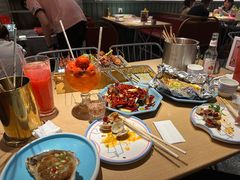 -街角等你.大连海鲜烧烤.经典铁板海鲜串(西安路店)