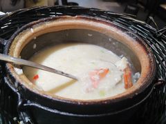 虾蟹粥-潮三爷砂锅焗海鲜·生腌·海鲜粥(朝晖店)