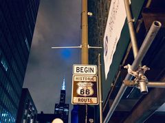 -66号公路起点牌