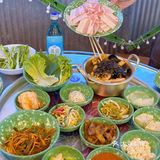 来韩国街的首尔夜市吃烤肉啦🍗