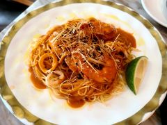 里窝那港口慢熬鲜虾浓汁天使面-the rug 飞毯 (朝阳公园店)