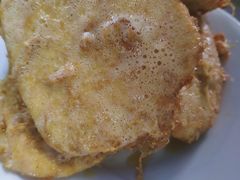 鸡蛋炸馒头片-大槐树烤肉馆