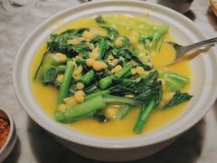 豆汤广东菜心-蔴将·川菜(黄龙万科店)