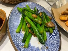 油渣生炒菜心-常来小聚·广州非遗传承餐厅(高德置地店)