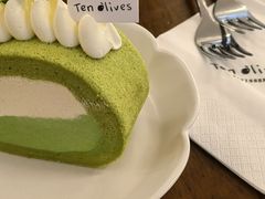 茉莉抹茶卷-Ten Olives甜点