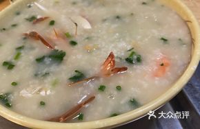 Fresh Shrimp and Crab Rice Porridge