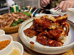 -草家酱蟹炭火烤肉店(珲春南路一店)