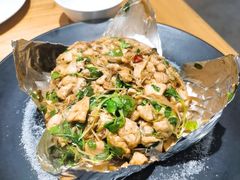 火焰豆腐包-朵朵开素食餐厅(后宰门街店)