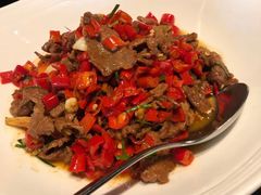 陈皮柚叶炒牛肉-桃花源中餐厅(金茂豪华精选酒店)