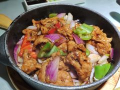 铁板黑椒牛肉-鸭王烤鸭店(三里河店)