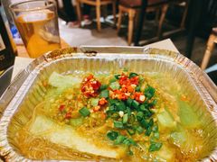 锡纸烤丝瓜-何师烧烤Pro ·江湖川菜·小龙虾·精酿(太古里旗舰店)