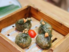 碧绿鲜虾香茜饺-禄运茶居·手工点心(猎德店)
