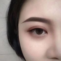 -西施无菌半永久纹绣眉眼影唇轻增发纹发际线