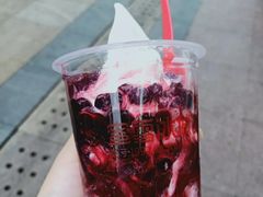 蓝莓圣代-蜜雪冰城(新北万达一店)