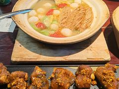 丝瓜鱼丸炖馓子-永安鱼庄·镇江菜(东吴路店)