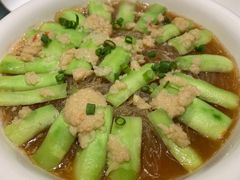 蒜蓉粉丝蒸丝瓜-宁夏国强手抓羊肉·清真菜(未央路凤三店)