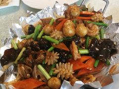 什锦海鲜锅-龙香居海鲜浑锅家常菜·特色驴肉