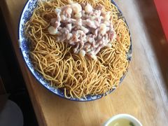 虾仁肉丝两面黄-裕兴记·三虾面(西北街总店)