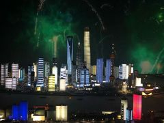 -上海环球金融中心云端足球盛典