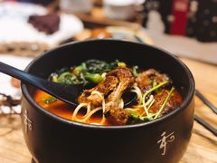 香草番茄汤.猪软骨面-和府捞面(国金汇店)