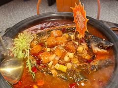 -探鱼·鲜青椒爽麻烤鱼(苏宁广场店)