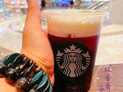玫香葡萄茶云乌龙饮品-星巴克(大宁店)