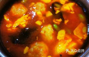 Chicken Soup with Pig Intestine