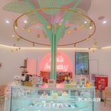💕广州CBD里的粉嫩少女心下午茶烘焙店[糖果]