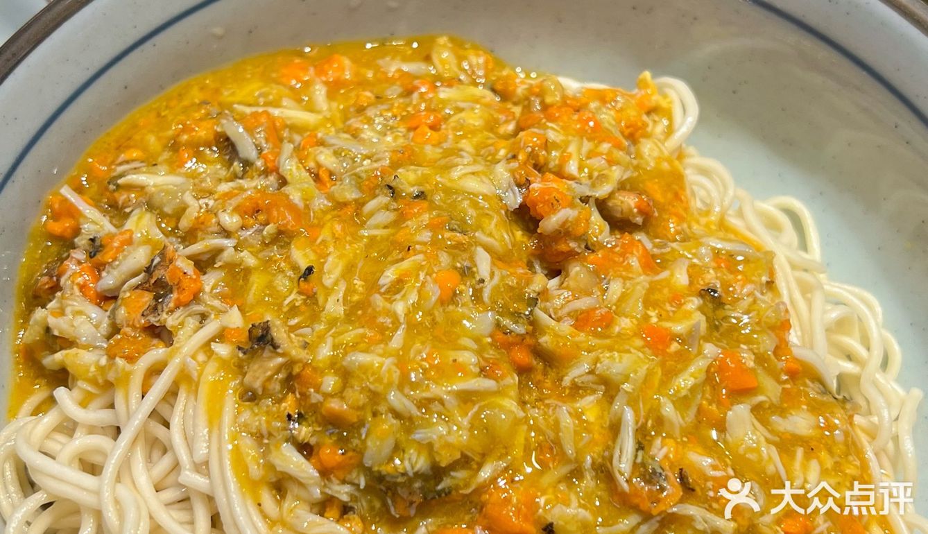 绝绝蟹黄面一碗浇头10只蟹02