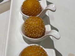 椰香西米流心球-喜势点·糖沙翁手工茶点·本地人茶居(永庆坊店)