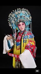 -胭脂猫京剧摄影