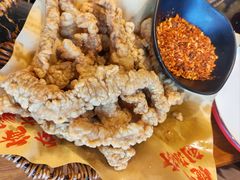 刘淑芬椒盐蘑菇-刘淑芬·活鱼铁锅炖(北京首店)