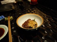 瓜哥380套餐里的澳洲小牛排-松涛日本料理
