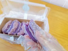 香草芋泥切糕-米阿糯糕团•酒酿•甜品(莫愁店)