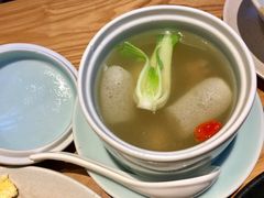 竹荪鸽蛋汤-竹里馆·淮扬菜·功夫茶(老门东店)
