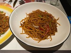 黑椒牛柳丝炒意粉-半秋山西餐厅(巴南万达广场店)