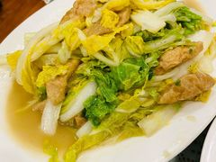面筋扒白菜-悦宾饭馆(翠花胡同店)