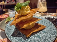 玉米团配香草冰淇淋-墨纪Mojí墨西哥餐厅(南开大悦城店)